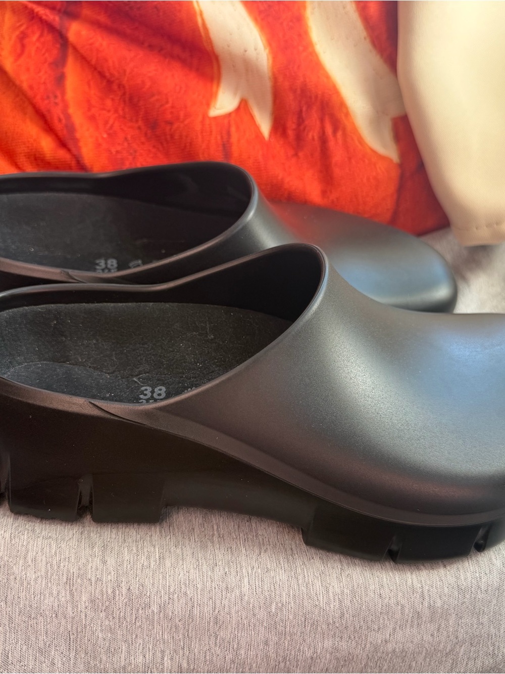 Birkenstock Matte Black Women's Slip-On Clogs